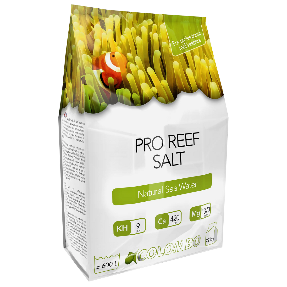 SEL MARIN - COLOMBO PRO REEF SALT 22 KG SAC