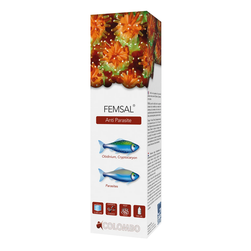 TRAITEMENT POISSON EAU DE MER - COLOMBO MARINE FEMSAL 500 ML 2.500 LITRES