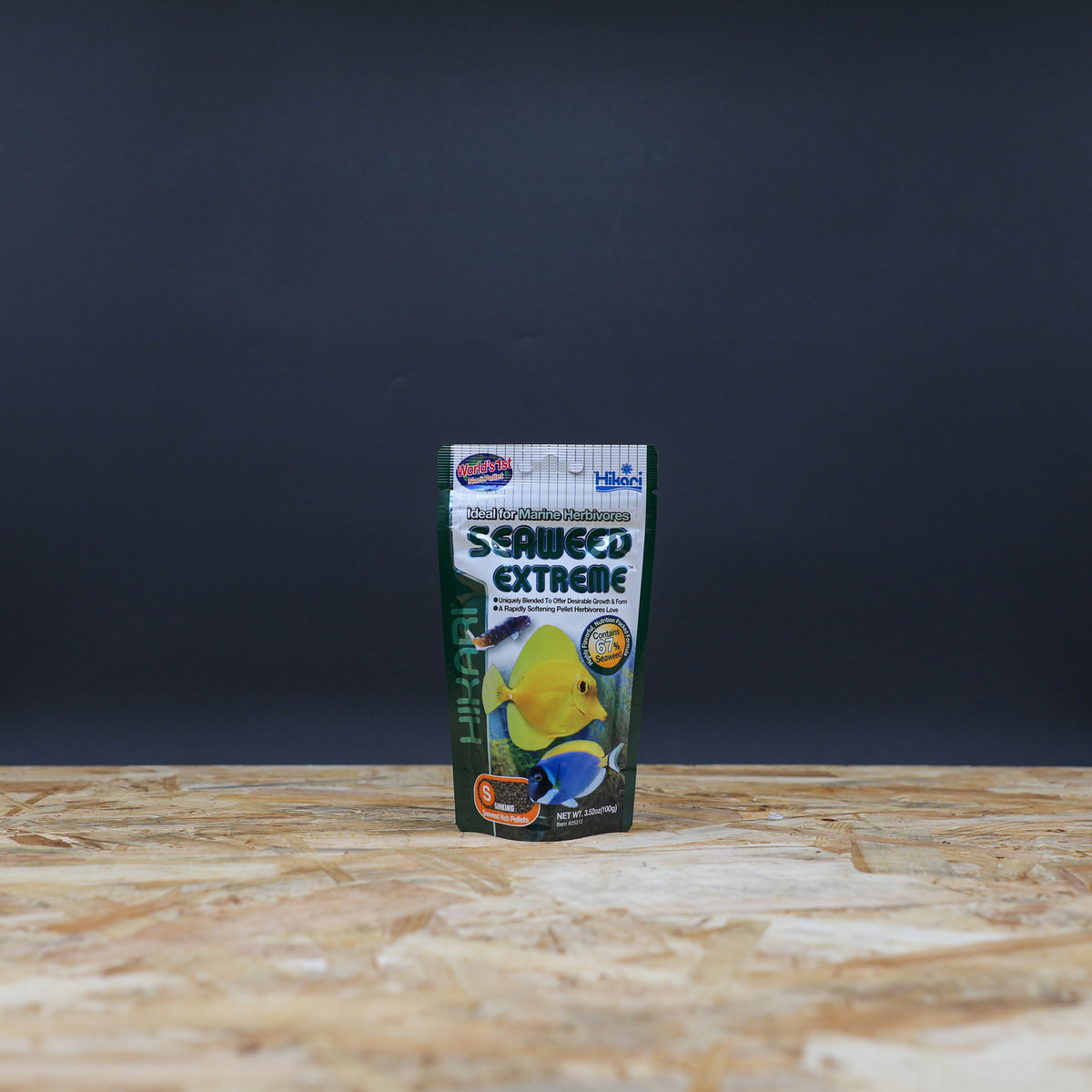 Nourriture poissons marins - Hikari Marine Seaweed S 100g
