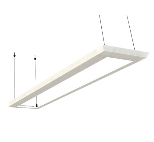 ÉCLAIRAGE - REEFLED RAMPE SUSPENDUE 100X26, AQUA 100-120CM BLANC