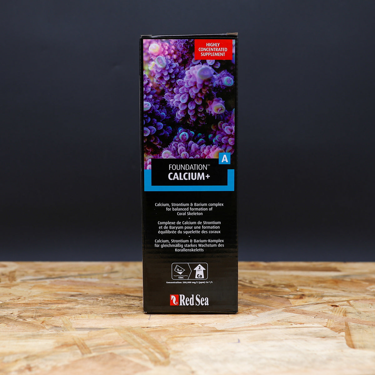 Complément calcium - Red Sea Foundation Calcium+ Ca/Sr/Ba 1L