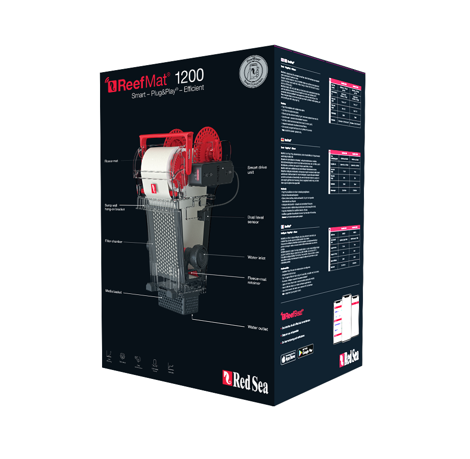 Filtre à rouleau - ReefMat 1200